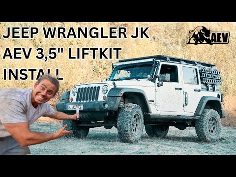 AEV 3,5" HÖHERLEGUNG SELBST EINBAUEN JEEP JK