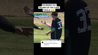 THAT PROBABLY HURT 😖👍🏽 #spike17training #oscarolivas #broken thumb #ouch #soccer #football