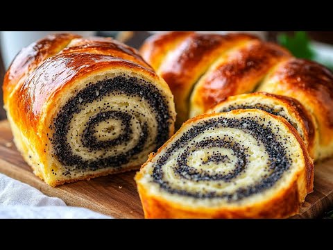 Das ist eine völlig neue, super einfache Methode! Mohnstrudel Schritt für Schritt zubereiten