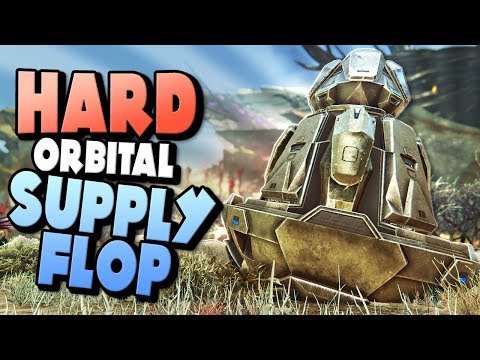 HARD ORBITAL SUPPLY DROP FLOP | ARK Extinction DLC Ep 5
