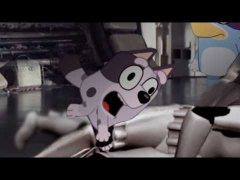 Muffin blows up the Death Star