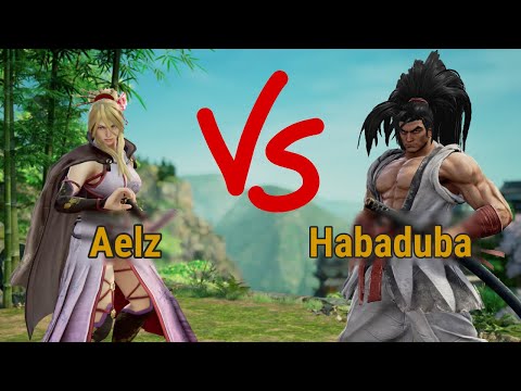 Aelz  (Setsuka) VS Habaduba (Haohmaru) #Aelz #Habaduba