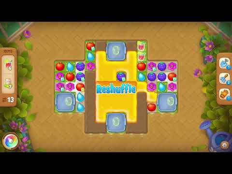 Gardenscapes level 10713 No Boosters 🌱 Gameplay Walkthrough Playrix