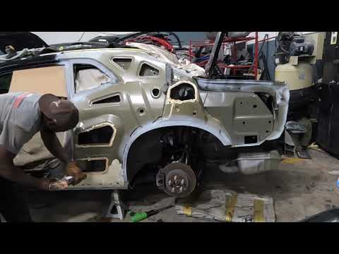 #How to replace a quarter panel on a 2019 Challenger