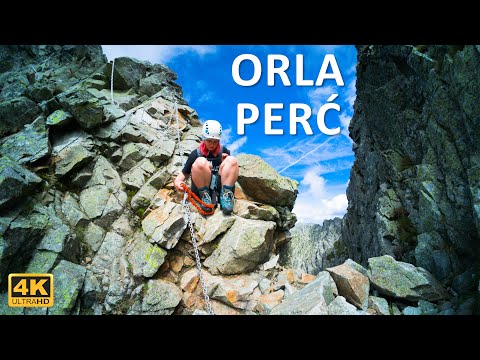 ORLA PERĆ - Tatra Mountains - THE MOST DIFFICULT trail in Poland