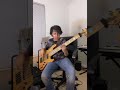 Justin Lee Schultz Jamming On His New D Mark 6string Bass