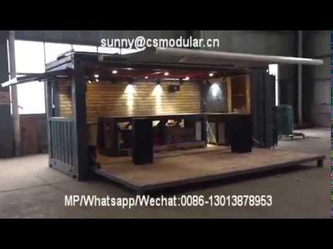 Shop container/Bar container/Hydraulic pop up container