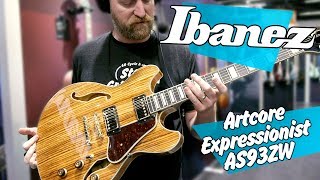 Video thumbnail for Ibanez Artcore Expressionist AS93ZW - I'm playing this exclusively because I think it looks cool by 60 Cycle Hum