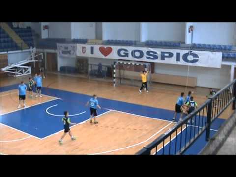 14-15 `02 - RŽL - play-out - RK Gospić - RK Ogulin, 29.3.2015.