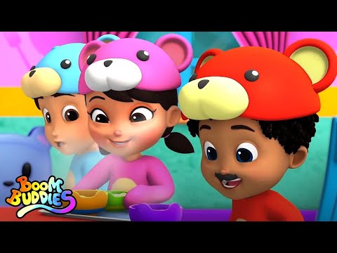 Riccioli d'oro e tre orsi + Rime per bambini di Boom Buddies