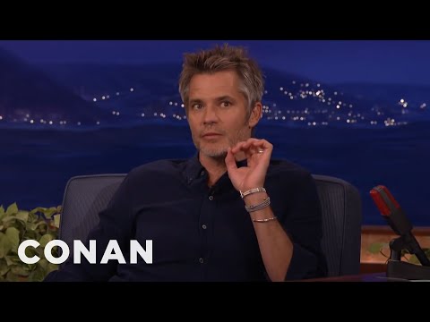Timothy Olyphant's Secret For Being Happy No Matter Where You Are | CONAN on TBS