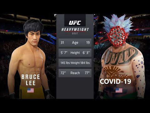 Bruce Lee vs EVIL COVID-19 (EA Sports UFC 4)