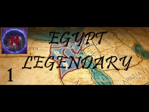 Rome 2 Total war:Egypt legendary 1080HD(PART 1);Quick Expansion