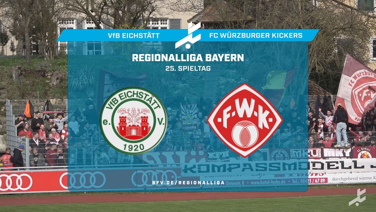 VfB Eichstätt vs Würzburger Kickers Highlights