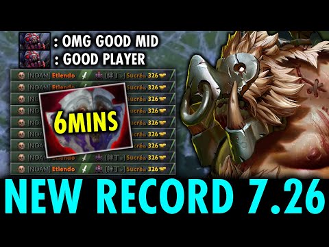 NEW RECORD 6MINS VANGUARD PUDGE DESTROYED RANK 1000 BROODMOTHER MID NO MERCY | GENIUS PUDGE