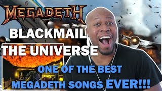 (Mind blowing Reaction To) Megadeth- Blackmail The Universe