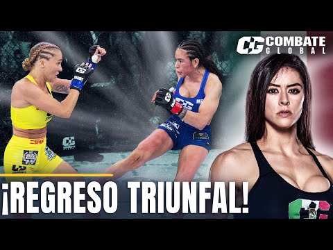 ¡LA LOBA: El Regreso TRIUNFAL! | Lucero "La Loba" Acosta vs Silvia Juaneda I Combate Global #72