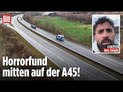 NRW: Zwei abgetrennte Frauenhände auf Autobahn entdeckt