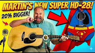 Video thumbnail for Is Bigger Always Better? Everyone Plays The NEW Martin Super HD-28! by The Acoustic Shoppe