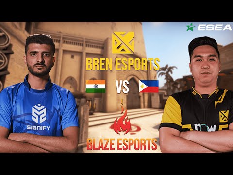 BLAZE ESPORTS VS BREN ESPORTS - ESEA OPEN SEASON 36 (ASIA-PACIFIC)