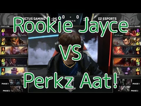[JP放送]IG(Rookie Jayce) VS G2 Esports(Perkz Aatrox) Game 1 Highlights - Worlds 2018 Semifinal