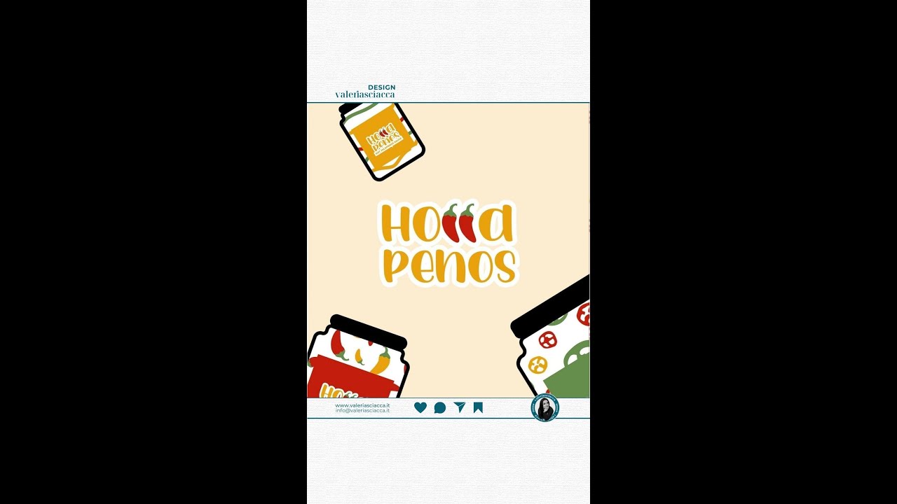 Pepper Pattern - Tutorial Pattern - Illustator Pattern Trick - Vegetable Pattern - Colorful #shorts