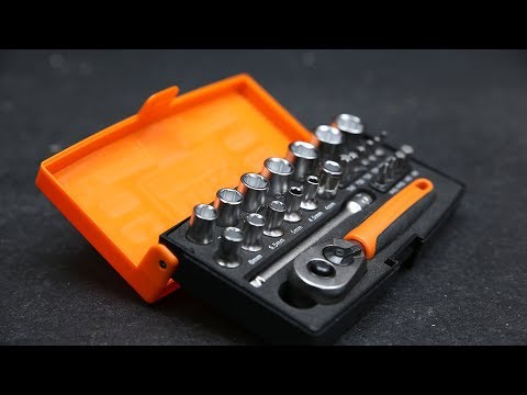 Bahco 25pce 1/4" Drive Ratchet and Socket Set