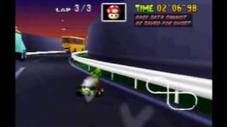 Mario Kart 64:   Toad's Turnpike fast lap World Record
