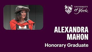 Honorary Graduate: Dr Alexandra Mahon
