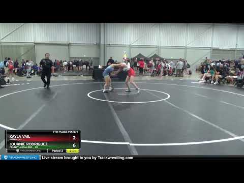 117 Lbs Placement Matches (8 Team) - Kayla Vail, Idaho Vs Journie Rodriguez, Pennsylvania Red 5561