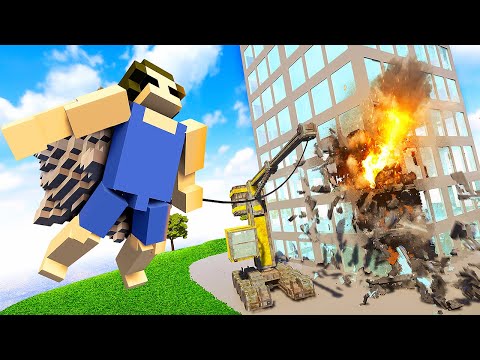 Ragdolls SKYSCRAPER Survival Challenge - Teardown Mods Multiplayer