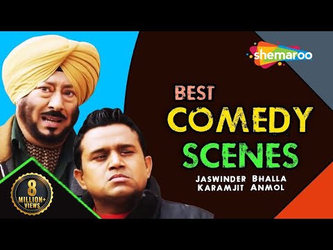 Best Comedy Scenes | Jaswinder Bhalla | Karamjit Anmol | Latest Punjabi Comedy