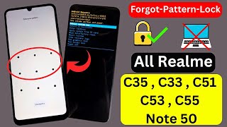 Realme Note 50 Hard Reset | All Realme Remove Forgot Pattern/Password/Pin Lock Unlock Without PC