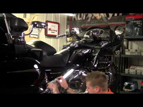 Kuryakyn Garage: Honda Goldwing Passenger Armrest Install