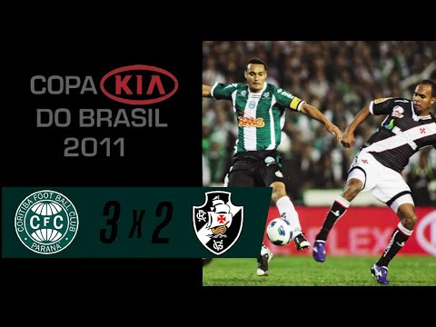 Coritiba 3 x 2 Vasco | Jogo Completo | Final Copa KIA do Brasil 2011 (Jogo da Volta) | HD WideScreen
