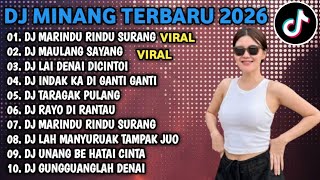 Download lagu DJ MINANG TERBARU 2026 FULL BASS - DJ MARINDU RINDU SURANG X KITO KA BATAMU DI UJUANG JALAN VIRAL mp3