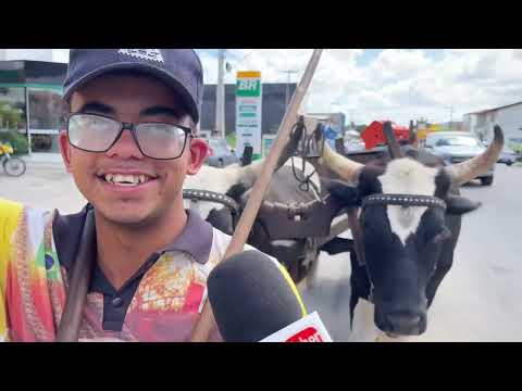 Carreiros na Cidade de São José da Tapera - AL - 28 - 09 - 2025 #nordeste