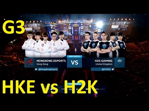 HKE vs H2K Game 3 Highlights - HONG KONG ESPORTS vs. H2K - Group A - IEM Katowice 2017