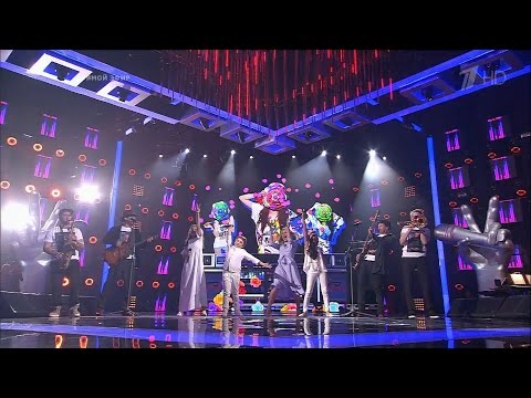 The Voice Kids RU 2016 Milana, Vsevolod, Anna and "Uma2rmaH" — «Прасковья». Голос Дети 3