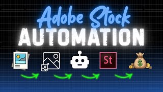 How to Automate AdobeStock Stock Photography Publishing Remotely (💰Recurring Royalties )
