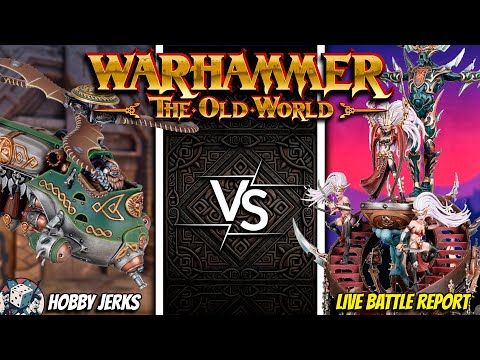 Dwarfs vs Dark Elves | Warhammer The Old World (Live Battle Report)