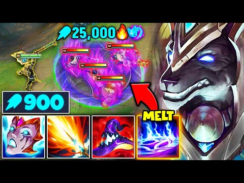 Nasus but I have 900 AP and my E is a nuke (MEGA BURN BUILD)