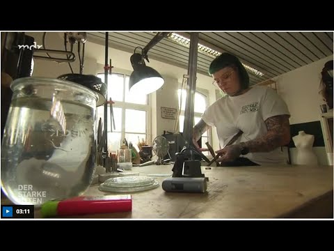 MDR Beitrag - Wie sich eine junge Goldschmiedin auf der Walz in Leipzig verliebte