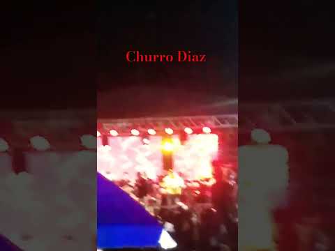 churro Diaz concierto en el peñon Bolívar gracias a todos por sus invitaciones