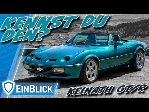DAS war mal ein OPEL?! Keinath GT/R (1997) - Der moderne Opel GT, oben ohne als V6 Handschalter