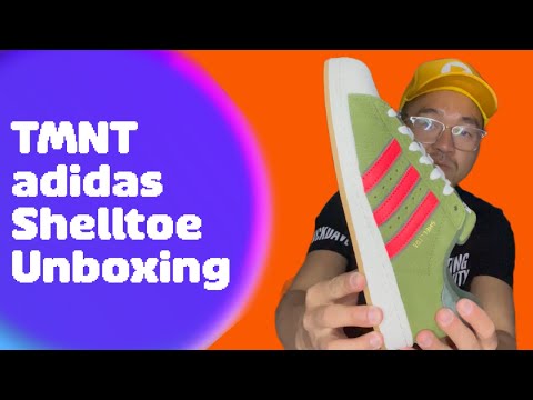 TMNT adidas Shelltoe Sneaker Unboxing