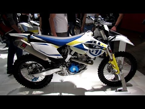 2014 Husqvarna FE 350 Walkaround - 2013 EICMA Milan Motorcycle Exhibition