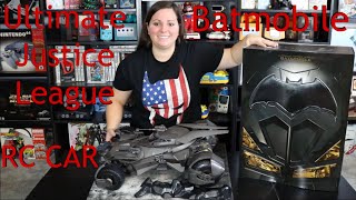 Ultimate Justice League Batmobile - 1/10th Scale Collectible (Unboxing and Let’s Play) Batman RC CAR