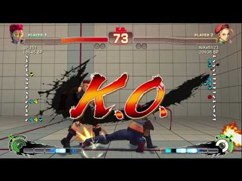NiKe5123 [Cammy] vs go 351 [Viper] - pikagoma [Abel] vs galtu [Gouki] SSF4 Ranked