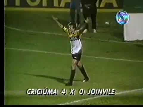 Criciúma 4x0 Joinville (03/05/1995) - Catarinense 1995